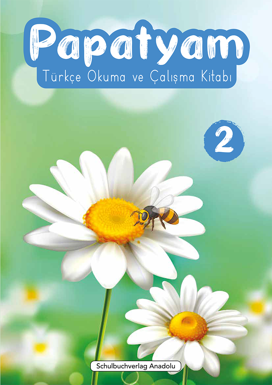 Papatyam 2 Türkçe Okuma ve Çalışma Kitabı 